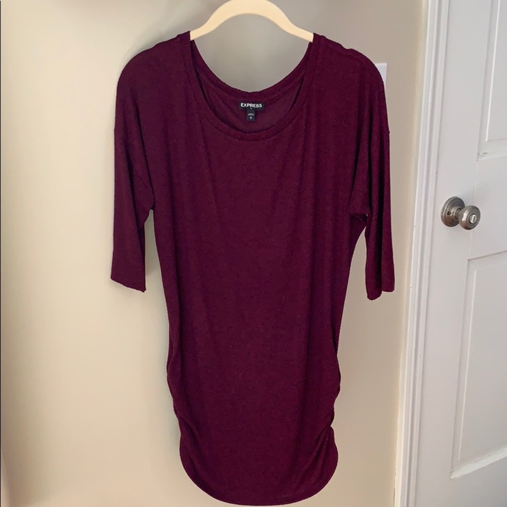 Ruche Tunic Sweater